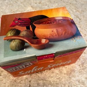 Salsa Server Set with SpoonSalsa Server